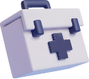 Medical bag icon